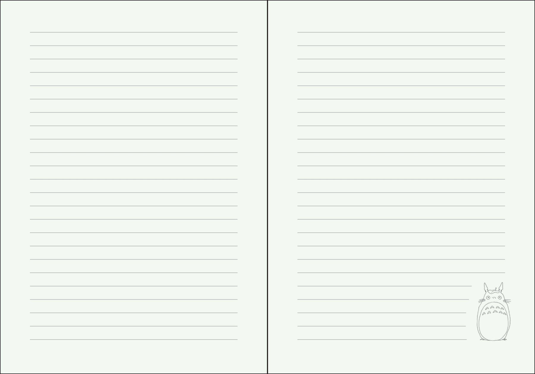 My Neighbor Totoro Flexi Journal