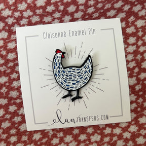 Chicken Enamel Pin
