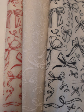 Bows - Underglaze Transfer Sheet