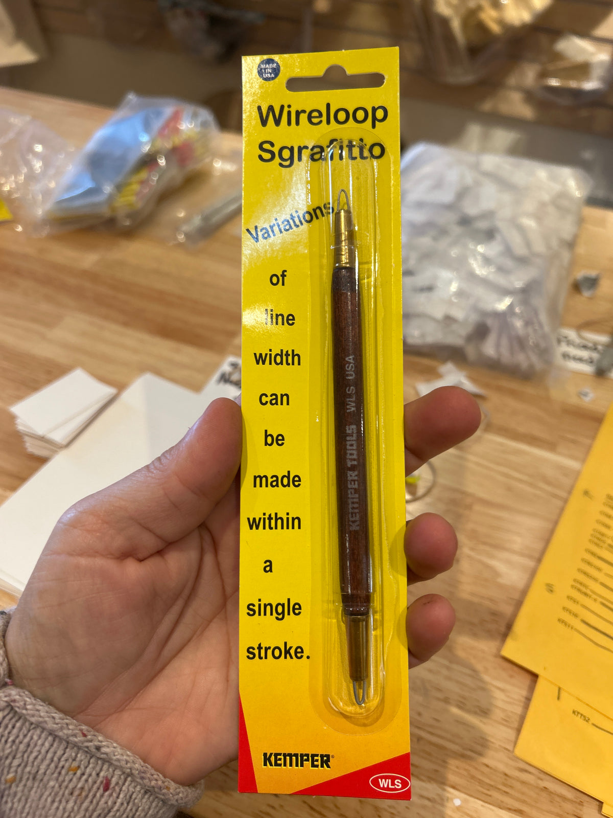 Wireloop Sgrafitto Tool