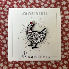 Chicken Enamel Pin