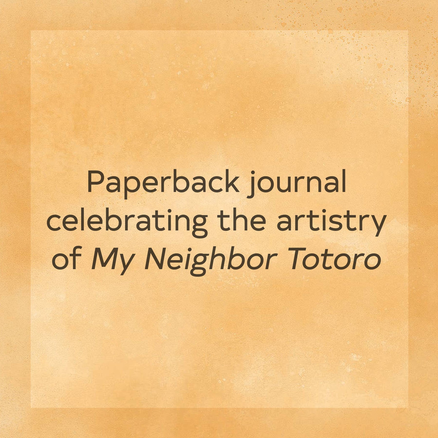 Studio Ghibli My Neighbor Totoro Journal (Let's Ride the Cat Bus)