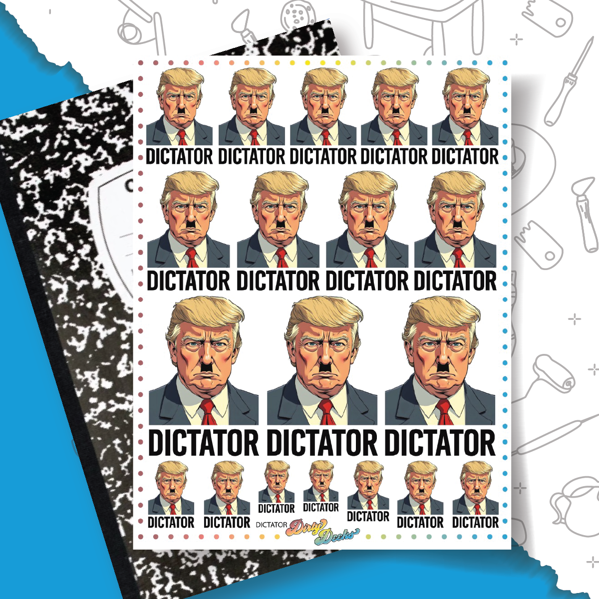 Dictator - Overglaze Decal Sheet