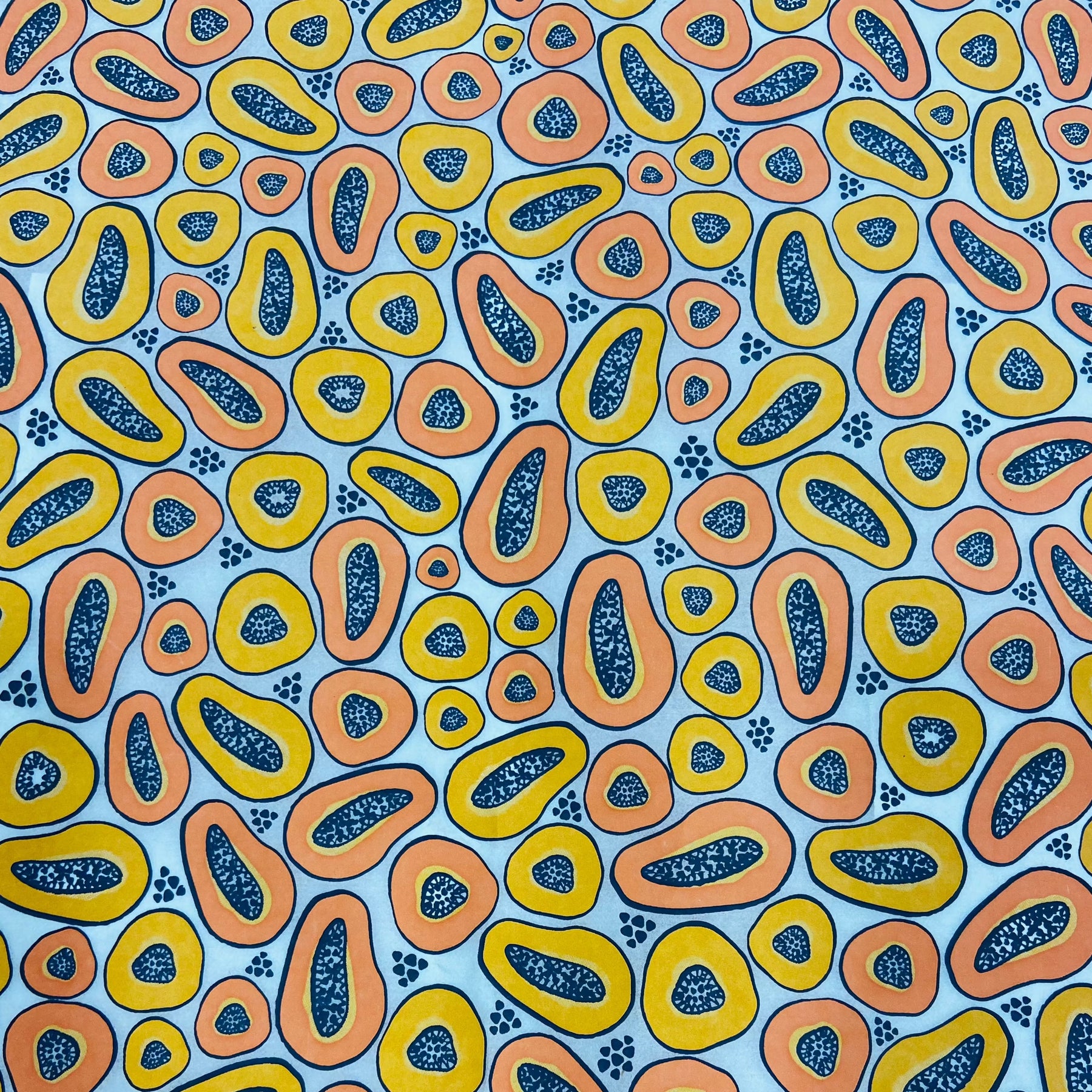 Papaya - Underglaze Transfer Sheet