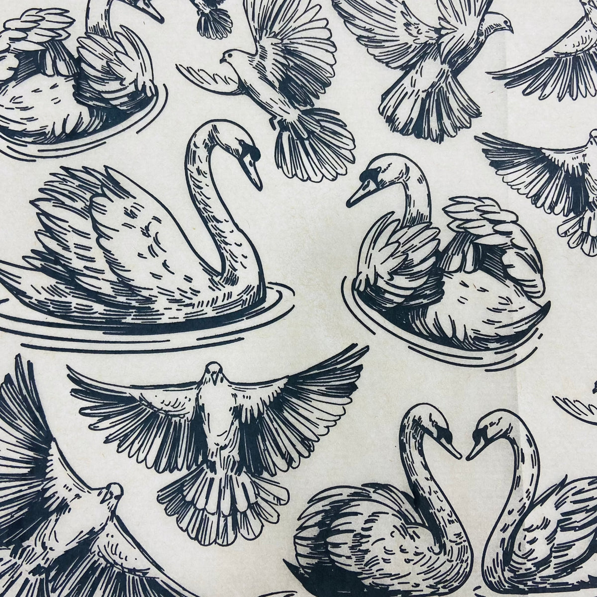 Love Birds  - Underglaze Transfer Sheet