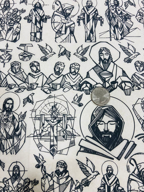 Saints - Underglaze Transfer Sheet