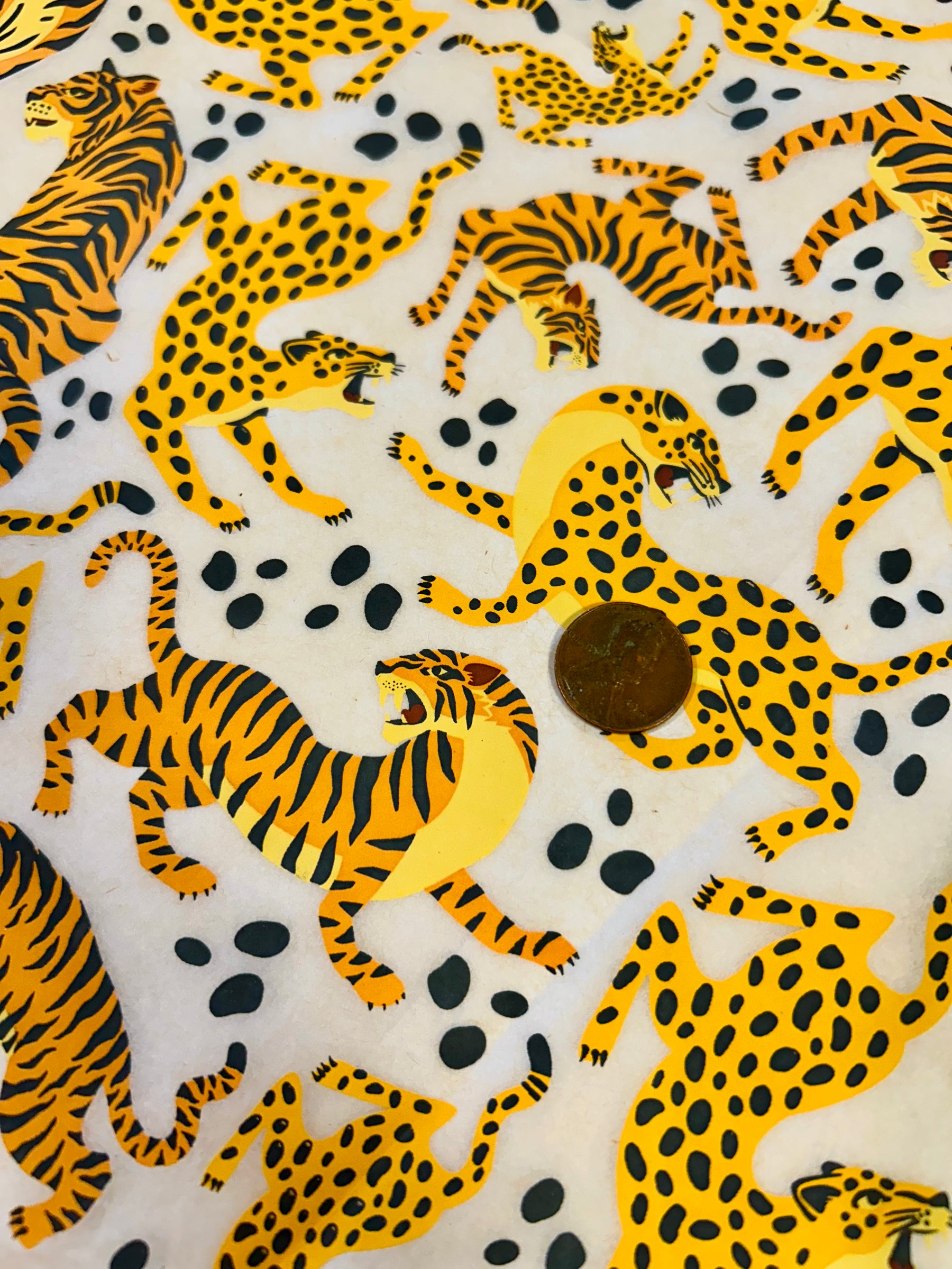 Jungle Tigers - Underglaze Transfer Sheet
