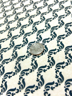 Damask Piping - Underglaze Transfer Sheet