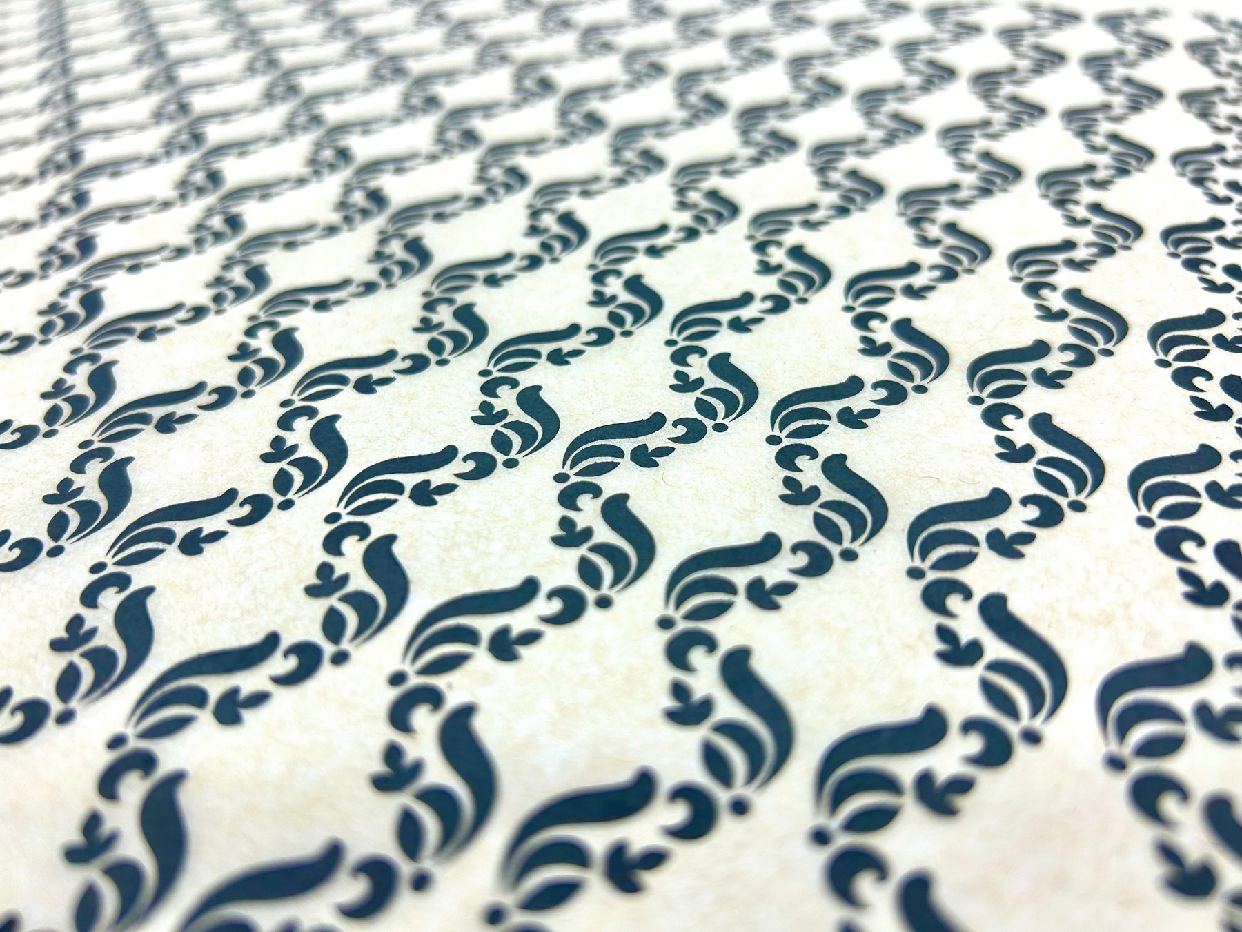 Damask Piping - Underglaze Transfer Sheet