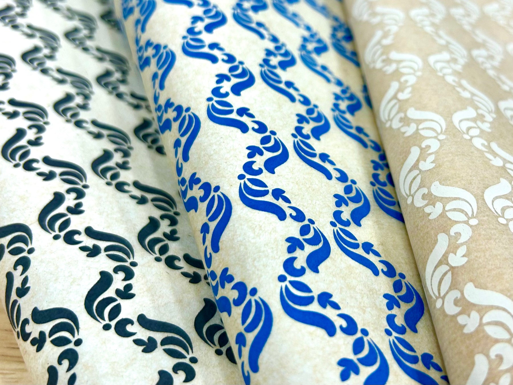 Damask Piping - Underglaze Transfer Sheet