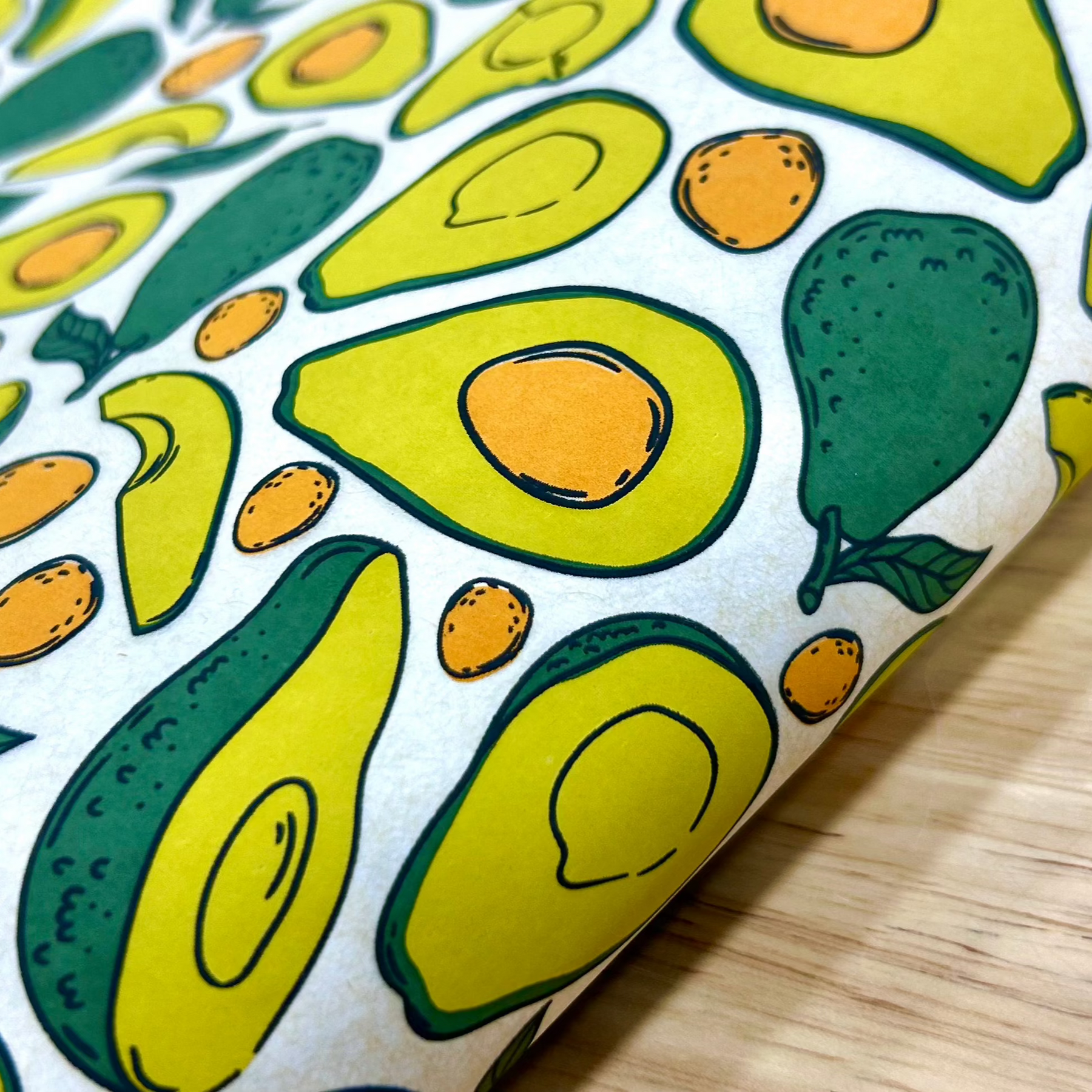 Avocados - Underglaze Transfer Sheet