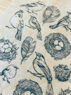 Nests - Underglaze Transfer Sheet