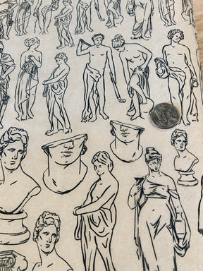 Idols - Underglaze Transfer Sheet