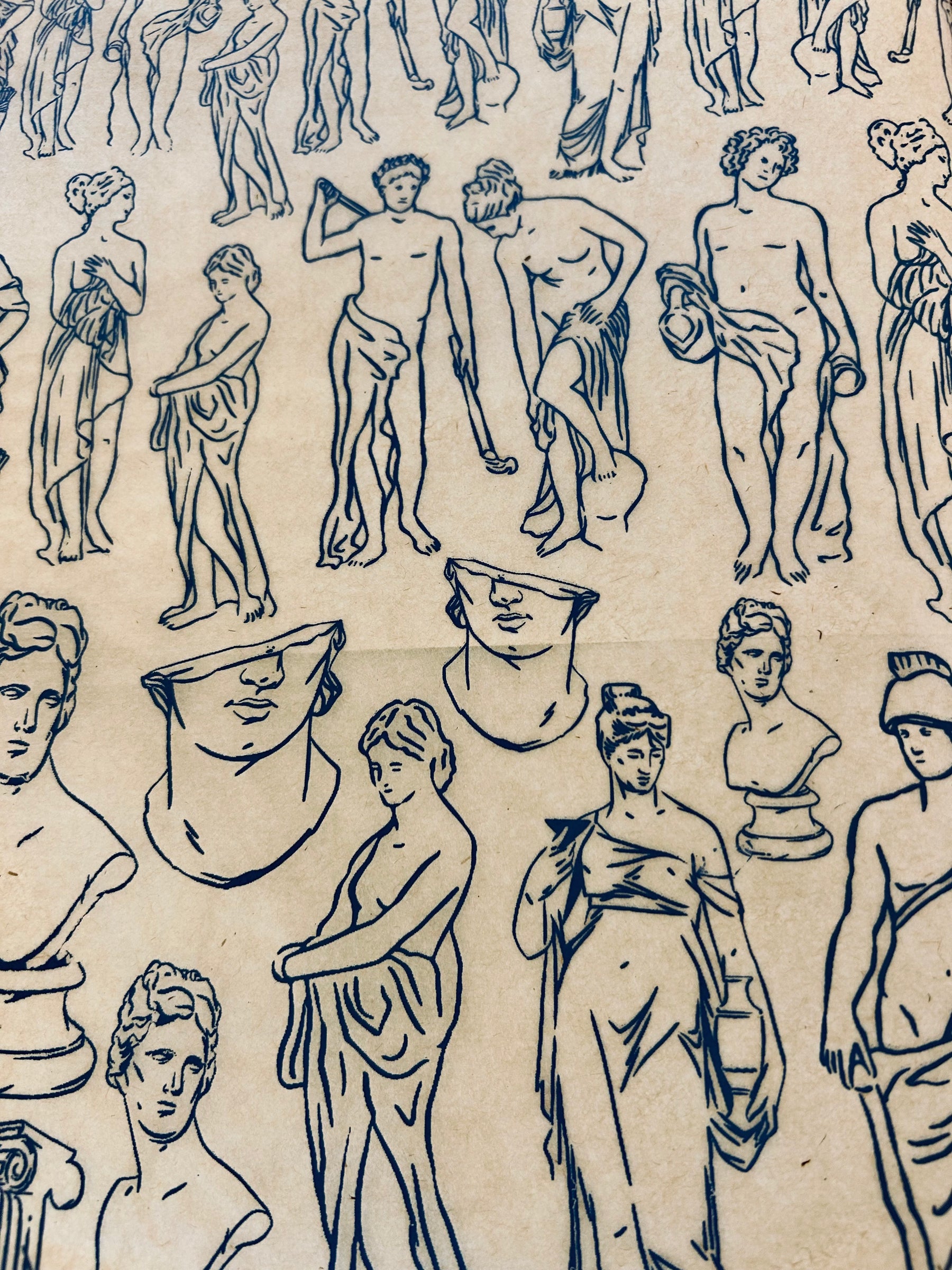 Idols - Underglaze Transfer Sheet