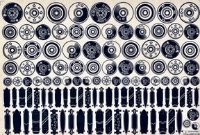 Skate Wheels  - Underglaze Transfer Sheet