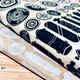 Skate Wheels  - Underglaze Transfer Sheet