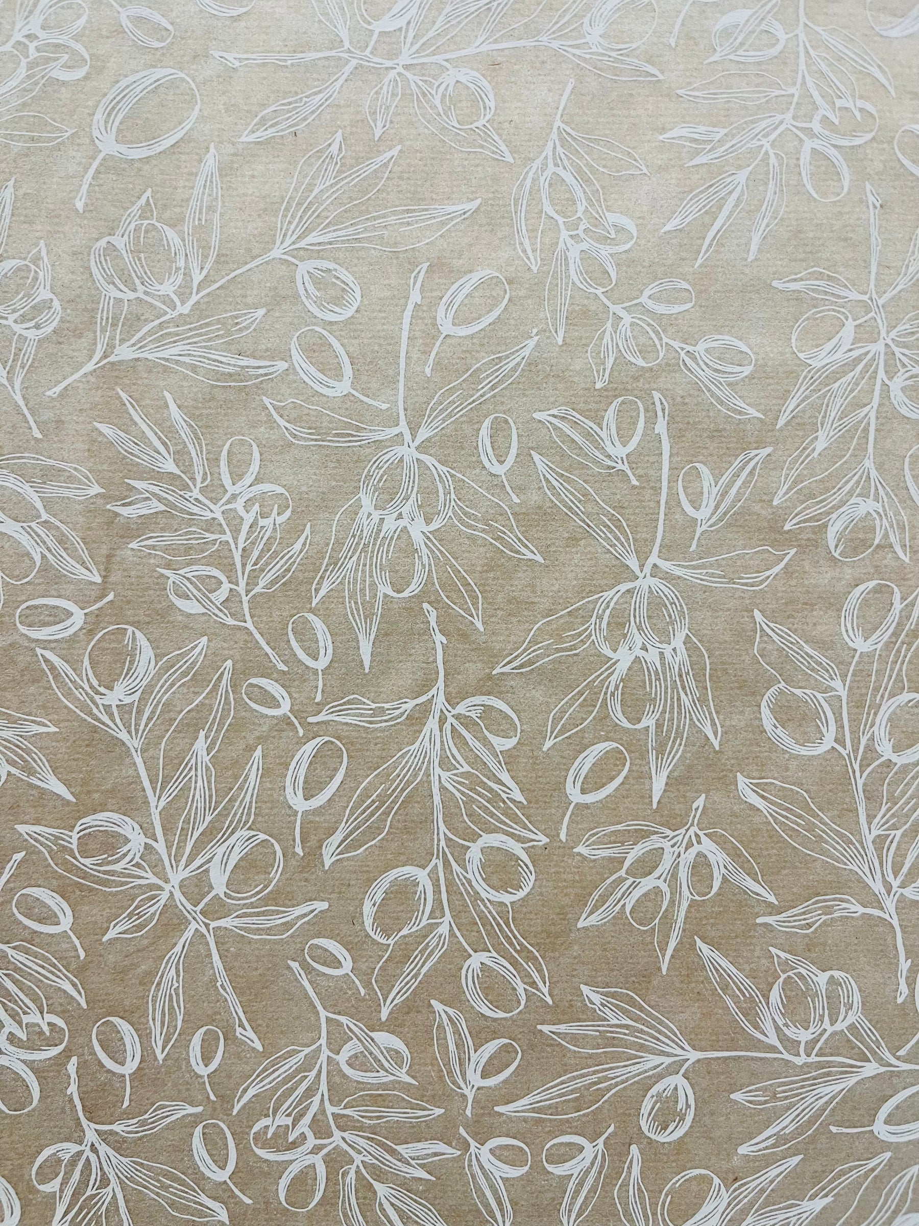 Olives - Underglaze Transfer Sheet