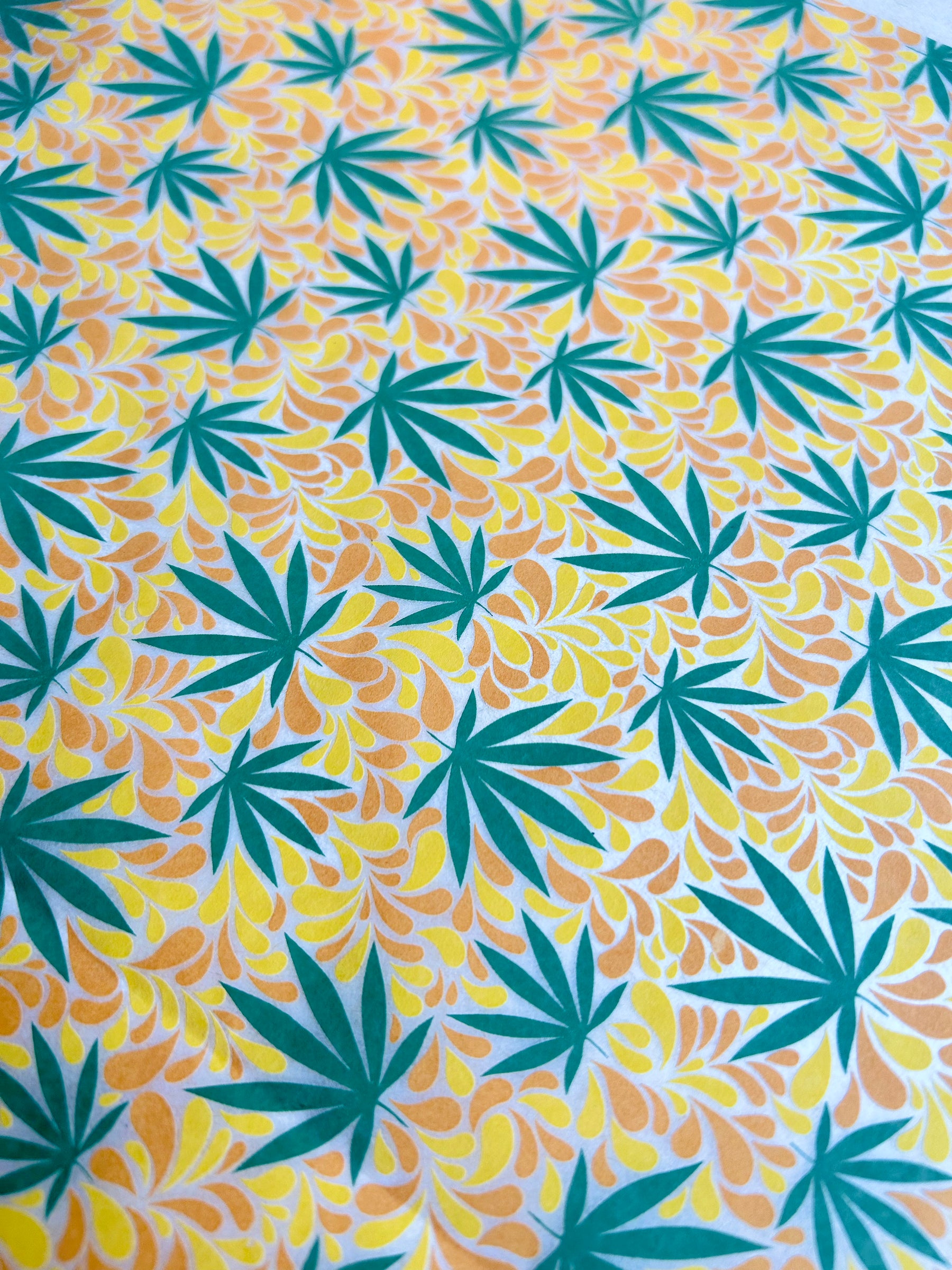 Seventies Wallpaper - Underglaze Transfer Sheet