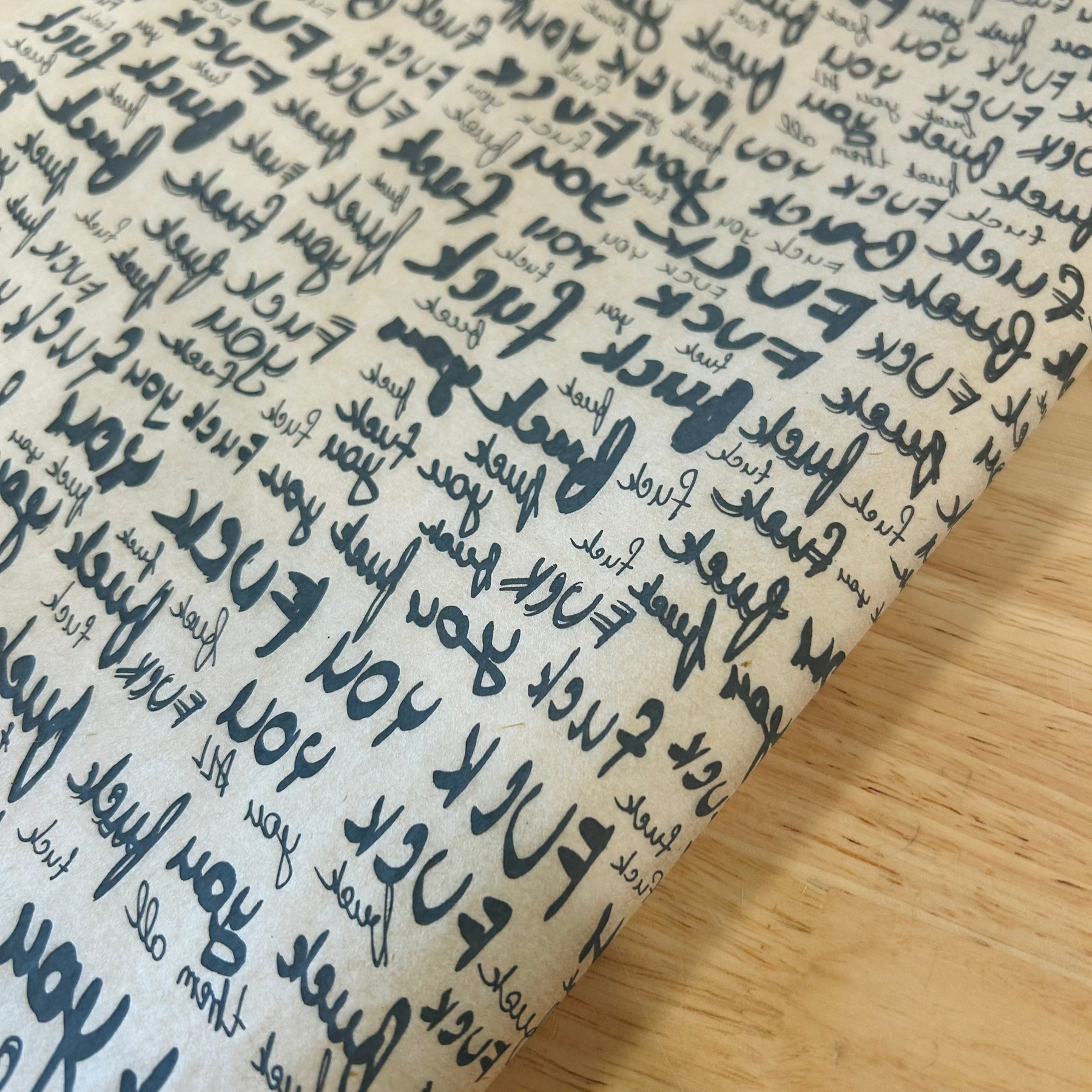 Wall of Fucks - Underglaze Transfer Sheet