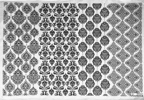 Baroque - Underglaze Transfer Sheet
