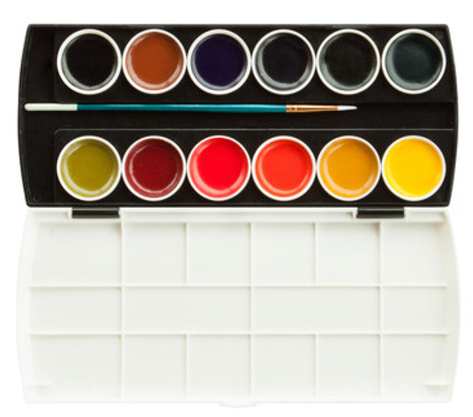 Semi Moist Collegiate Watercolor Set