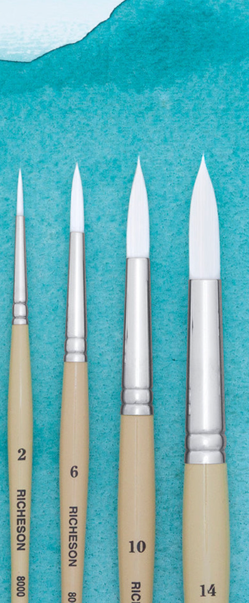 Round Watercolor Brush