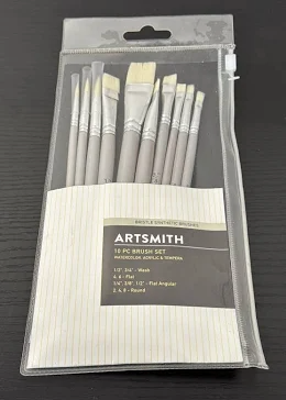 12 Taklon Brush Set - Artsmith