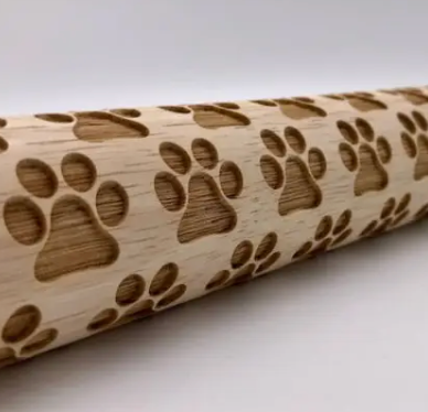 Rolling Pin - Animal Paws