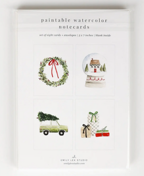 Paintable Cards - Emily Lex