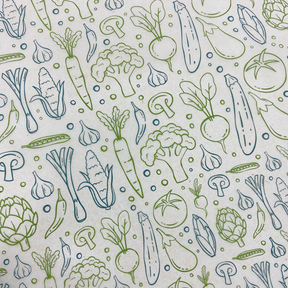Vegetables - Underglaze Transfer Sheet