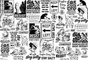 Resist! - Underglaze Transfer Sheet