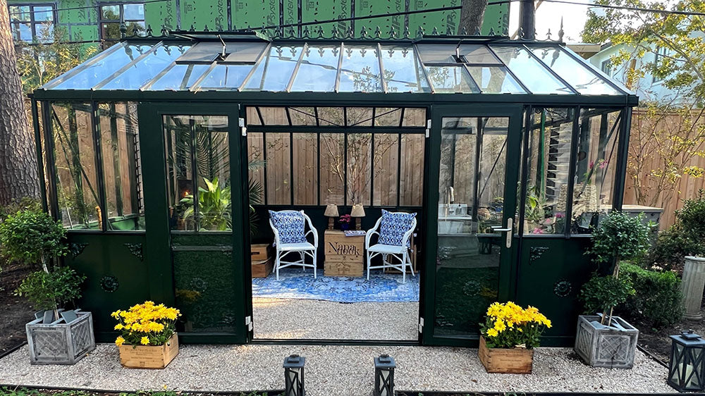 Retro Royal Victorian Greenhouse