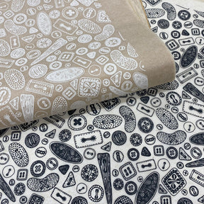 Buttons - Underglaze Transfer Sheet