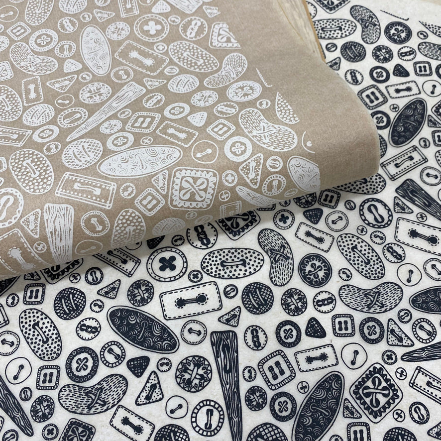 Buttons - Underglaze Transfer Sheet