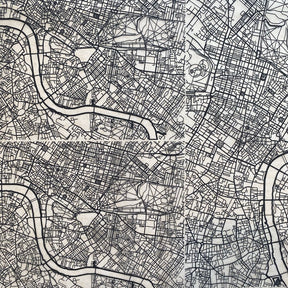Map London - Underglaze Transfer Sheet