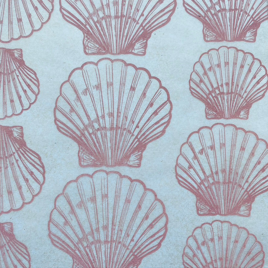 Shells Scallop - Underglaze Transfer Sheet