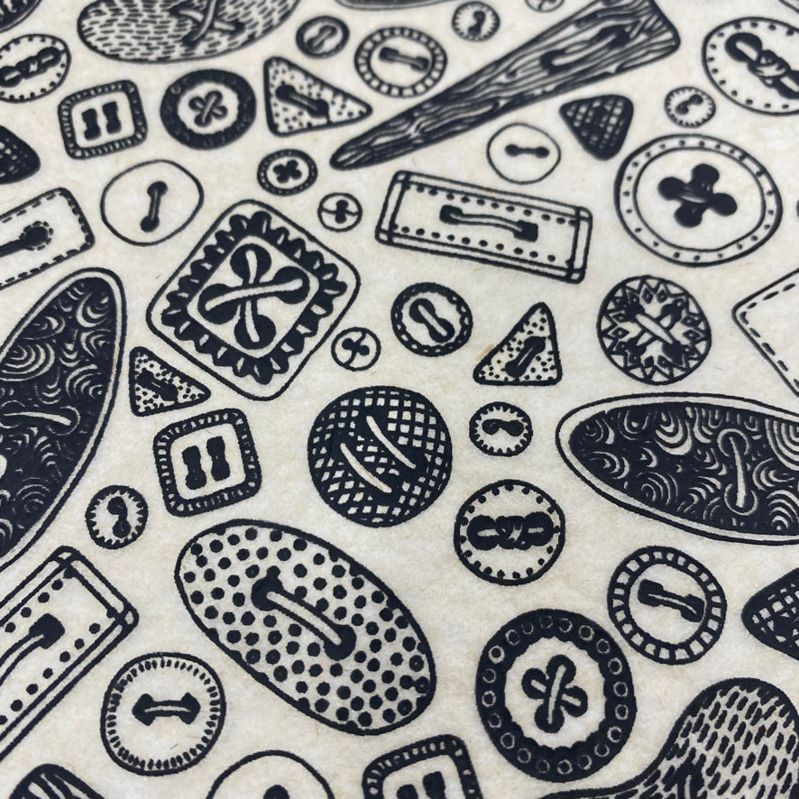 Buttons - Underglaze Transfer Sheet