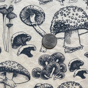 Mushrooms Natural - Underglaze Transfer Sheet