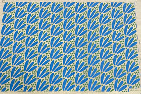 Petals - Underglaze Transfer Sheet - Blue / Green