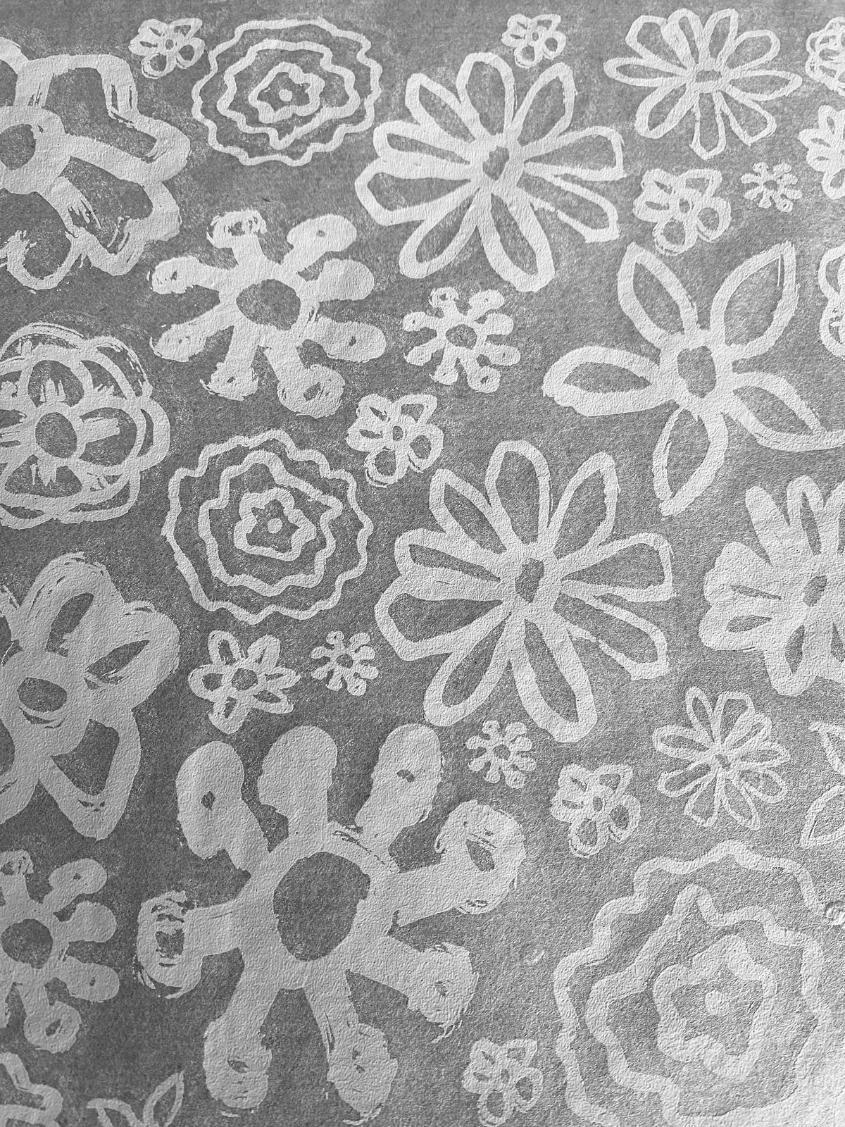 Ink Flower - Underglaze Transfer Sheet