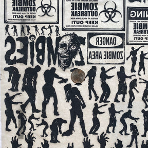 Zombies - Underglaze Transfer Sheet