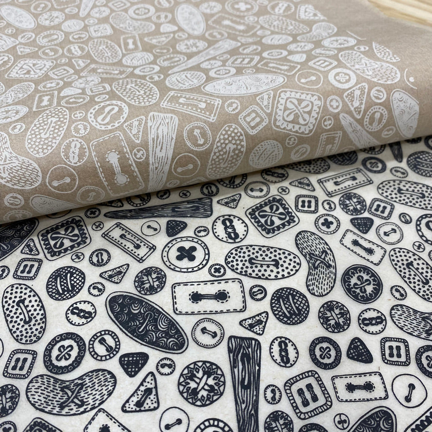 Buttons - Underglaze Transfer Sheet