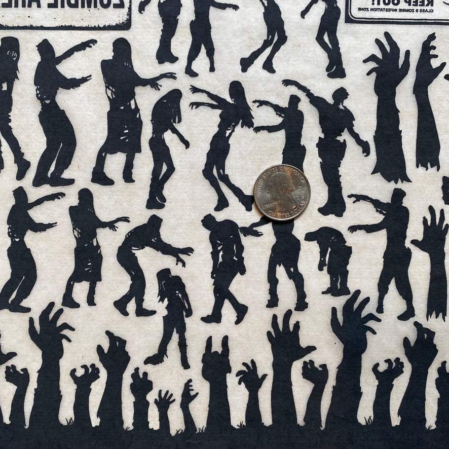 Zombies - Underglaze Transfer Sheet