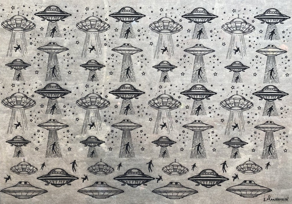 UFO - Underglaze Transfer Sheet