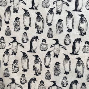 Penguins - Underglaze Transfer Sheet