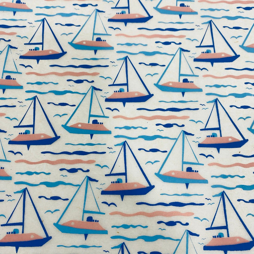 Sailboats - Underglaze Transfer Sheet