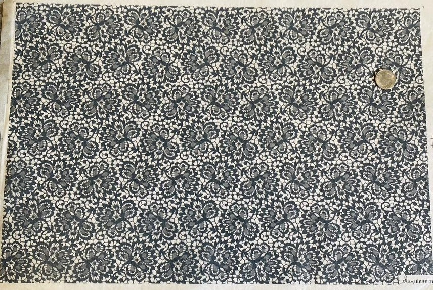 Floral Lace - Underglaze Transfer Sheet