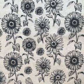 Sunflowers - Underglaze Transfer Sheet