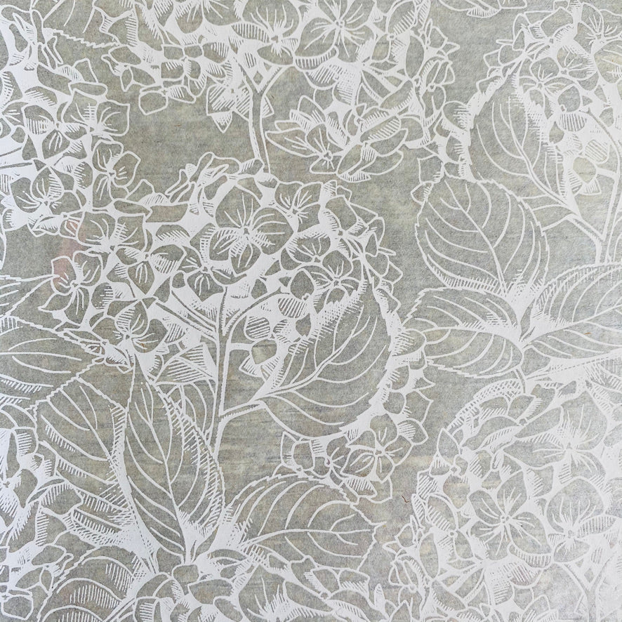 Hydrangea - Underglaze Transfer Sheet