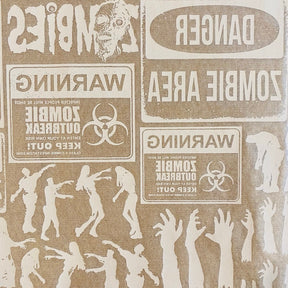 Zombies - Underglaze Transfer Sheet